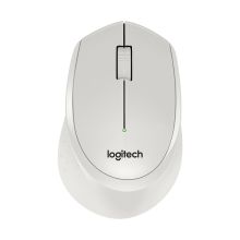罗技 LOGITECH M330 无线静音鼠标 白色