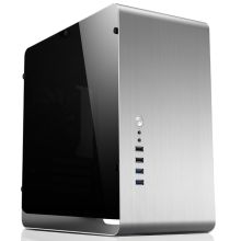 乔思伯 JONSBO UMX3侧透版本 银色MINI-MATX机箱