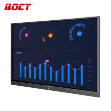 中银（BOCT） MT7501 会议平板 75英寸 双系统 4K触摸高清会议大屏 交互式电子白板 教学会议一体机 商用电视 黑色(单位：台）