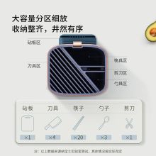 纳宝士（nowbox）砧板筷子刀具消毒机 负离子智能烘干除菌杀菌消毒机 复古绿（单位：个）