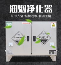 国产 16000风量 低空不锈钢油烟净化器 目测无烟包过环保 16000风量 （单位：台）