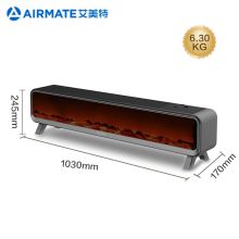 艾美特 HD22-R30U 取暖器踢脚线电暖器 石墨烯火焰款 黑色（单位：个）