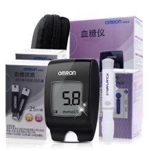 欧姆龙 HGM-114 4.06*6.32*1.8cm家用智能免调码血糖仪 白色 （单位：台）