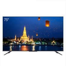 海信（Hisense） 75E5D 75英寸4K 超高清智慧屏 AI声控全屏 送旋转挂架 黑色 （单位：台）