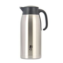 匡迪 K-5564 15.6*13*31.6cm 304不锈钢热水瓶(配泡茶器)本色（单位：个）