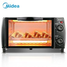 美的（Midea） T1-108B 10L 迷你入门电烤箱 黑色（单位：台）