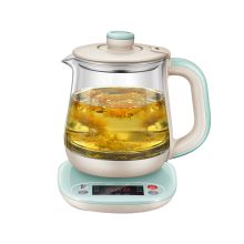 小熊 YSH-A08H1 全自动玻璃加厚花茶壶办公室多功能养生壶 蓝色