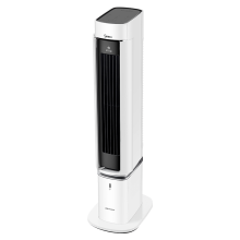 美的/Midea HFY22ES遥控立式电热扇室内WIFI款多功能速热  取暖器 白色