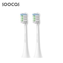 素士 SOOCAS 通用清洁型电动牙刷头 白色2支装