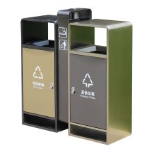 绿恩 GX-30 户外分类垃圾桶 香槟金（单位：个）