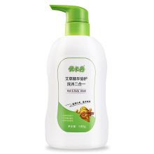 优卡丹 500g 二合一无泪配方 婴儿洗发沐浴露 白色（单位：瓶）