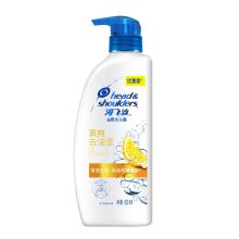海飞丝 500ml 清爽去油洗发水 去屑止痒控油去油柔顺持久留香（单位：瓶）