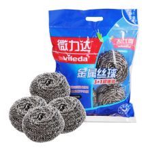 微力达 不锈钢清洁球钢丝球 4只/包（单位：包）