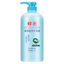 蜂花 1L 柔亮营养护发素 蚕丝蛋白 修护改善毛躁干枯（单位：瓶）