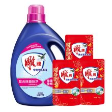 雕牌 2.5kg 全渍净洗衣液(健康除菌)+雕牌强效去渍洗衣液518g*3袋（单位：套）