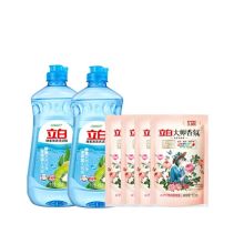 立白 (1310g) 酵素洗洁精455g洁净六件套 配色(单位：套)