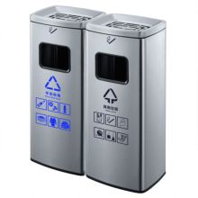 中电鼎润 ZDHT-Z12 30L+30L 侧开口垃圾桶 (计价单位：个) 银色