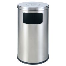 中电鼎润 ZDHT-E74 澳式平盖垃圾桶 (计价单位：个) 银色