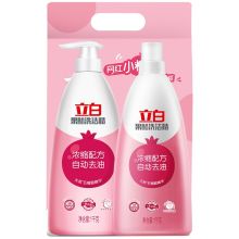 立白 1kg*2瓶 家庭装 食品级石榴精华果醋洗洁精 本色（单位：瓶）