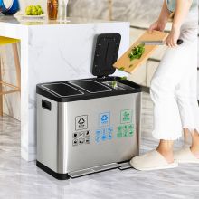 国产 45CM  分类垃圾桶 (单位：个）