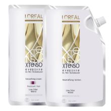 欧莱雅 H604F直发膏软化剂+定型剂拉直膏  白色 (单位：袋）