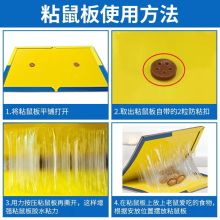 国产  超强威力加厚灭鼠神器家用黏鼠板抓老鼠夹捉捕老鼠器 强力粘鼠板10片装（单位：包）