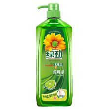 绿劲 1.28kg 柚子柠檬 餐具净洗洁精 绿色 4瓶/件（单位：件）