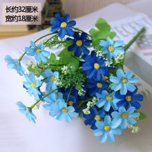 荣航 JH-57 34cm 园艺单束仿真跳兰菊装饰假花 清新自然 (单位:个)