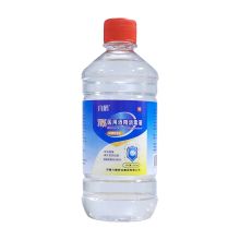 六鹤75%医用酒精500ml酒精消毒液乙醇抑菌杀菌 （单位：桶）
