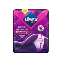 薇尔Libresse A5911 舒适V感极薄棉柔裤型卫生巾M码 3片*20包 单位：箱