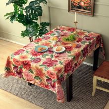 阳春小镇 140*200cm 欧式纯棉方桌布 长方形家用茶几布台布（单位：张）