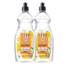 花木星球 天然香氛果蔬餐具净橙花香型双瓶装 2*700g 单位：组
