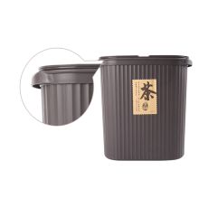 唐宗筷 C6811 带盖茶渣垃圾桶 270*260*200mm 茶色 单位:个