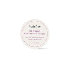 悦诗风吟 innisfree控油调色矿物质散粉01柔情紫 5g 单位：盒