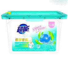 超能 植翠香氛洗衣凝珠50粒 500g 单位：盒