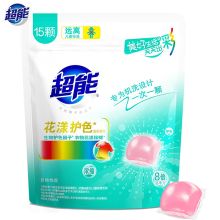 超能 花漾护色洗衣凝珠自然悦香15粒 150g 单位：袋