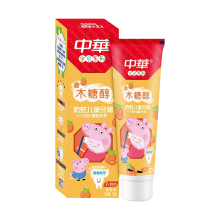 中华/Zhonghua 儿童防蛀呵护乳牙香橙味 牙膏 YC 60g
