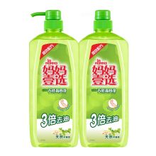 威露士/Walch 绿劲天然柠檬草+补充装 洗洁精 YC 1.28kg+1.28kg
