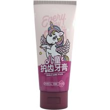 艾优（APIYOO）YG-3蓝色50g装无氟可吞咽果味儿童护齿牙膏 (单位:支)