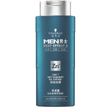 施华蔻 男士控油去屑洗发露 200ml 单位：瓶