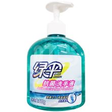 绿伞 抗菌洗手液 500g 洗手液 快速抑菌、温和不伤手 蓝色 (单位:瓶)