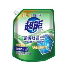 超能 植翠洗衣液 柔顺舒适带出液口清馨香依兰 780g+118g 单位：袋