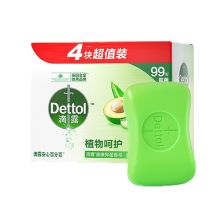滴露/Dettol 健康抑菌植物呵护 香皂 YC 115g*4