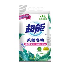 超能 青柠西柚馨香 香柔软天然皂粉 1.6kg 单位：袋