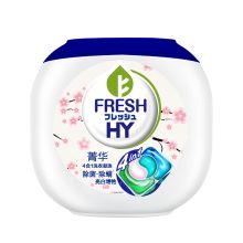 菁华 4合1 洗衣凝珠（除菌除螨持久留香四色） 白色 50粒/盒（单位：盒）