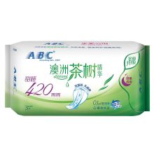 ABC N89澳洲茶树精华超长甜睡夜用420mm 卫生巾 YC 3片