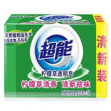 超能 200g*2 柠檬草清香 2块装 白色 单位：块