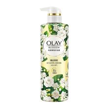 玉兰油OLAY 550g 花漾香氛小花瓶沐浴露雨后茉莉 东方白茉莉+绿茶香氛 水漾 朝气 b3烟酰胺  单位：瓶