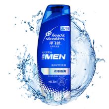 海飞丝 男士去屑洗发露活力劲感酷爽380ml 单位：瓶