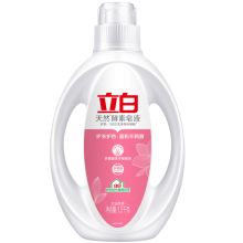 立白 天然酵素皂液洗衣液 含椰子油精华及乳木果精华 1.5kg(单位：瓶）